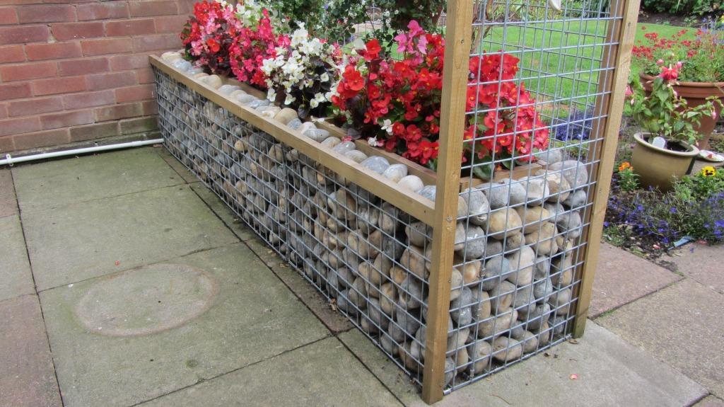 gabion-planter