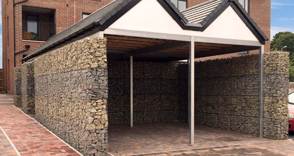 gabion-garage