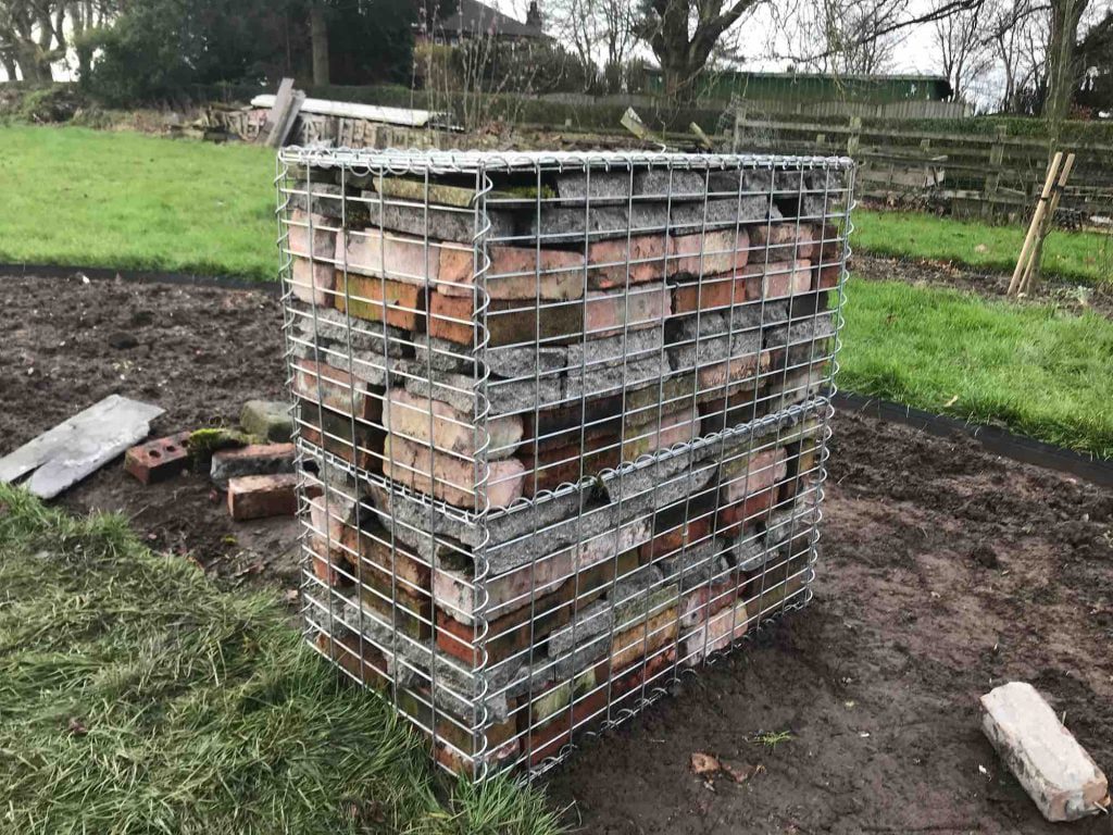 brick-filled-gabion