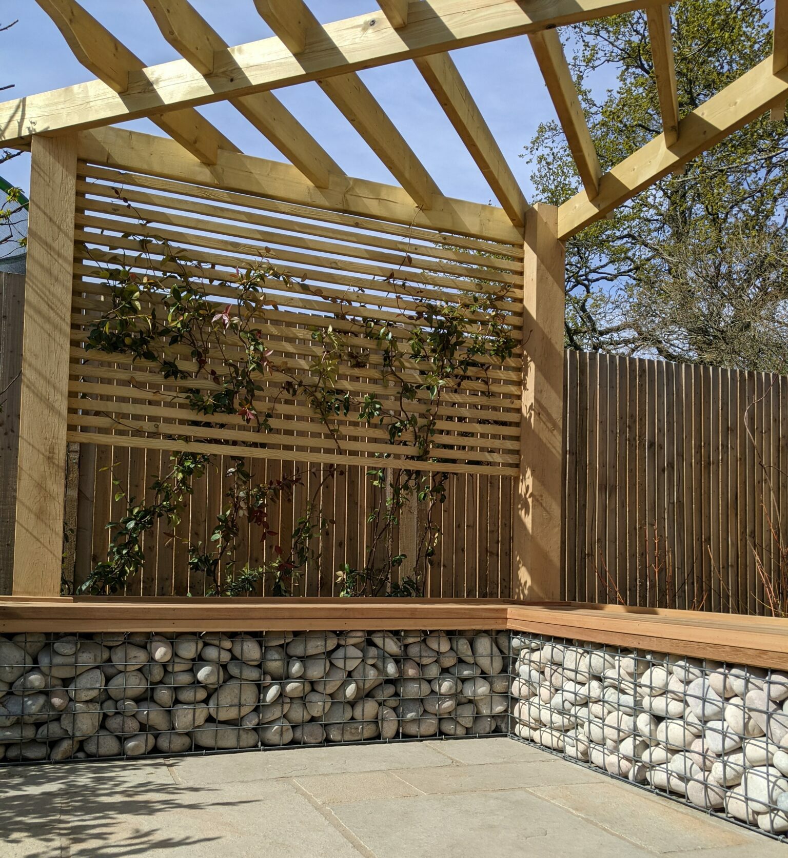 gabion-seating-area