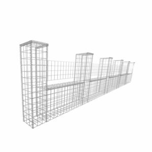 quintuple-gabion-trellis-diagonal