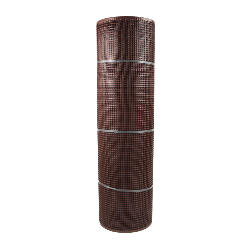 13mm-Hole-Brown-Plastic-Tree-Guard-Mesh-Roll-(H1.2m-x-L50m)