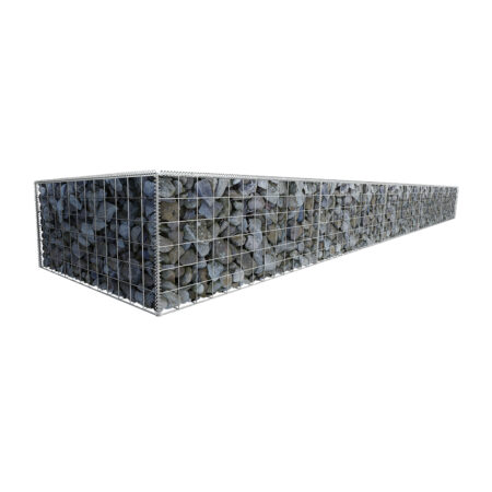 L487.5cm-D97.5cm-H45cm-Gabion-Wall-Kit-diagonal-with-rocks