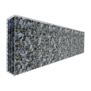 L390cm-D22.5cm-H97.5cm-Gabion-Wall-Kit-diagonal-with-rocks