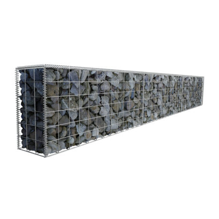 L292.5cm-D22.5cm-H45cm-Gabion-Wall-Kit-diagonal-with-rocks