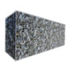 L292.5cm-D45cm-H97.5cm-Gabion-Wall-Kit-diagonal-with-rocks