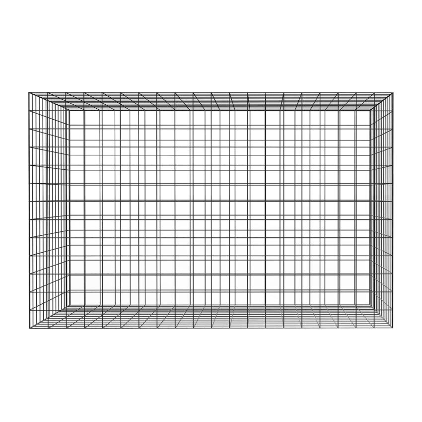 L150cm-D97.5cm-H97.5cm-Welded-Gabion-front