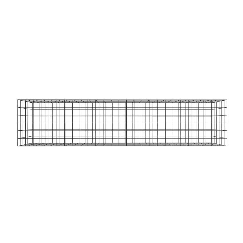L202.5cm-D45cm-H45cm-Welded-Gabion-front