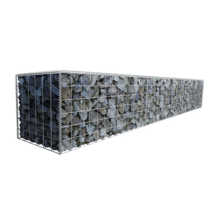 L292.5cm-D45cm-H45cm-Gabion-Wall-Kit-diagonal-with-rocks