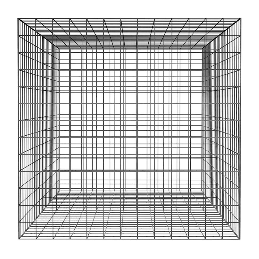 L202.5cm-D97.5cm-H97.5cm-Welded-Gabion-side