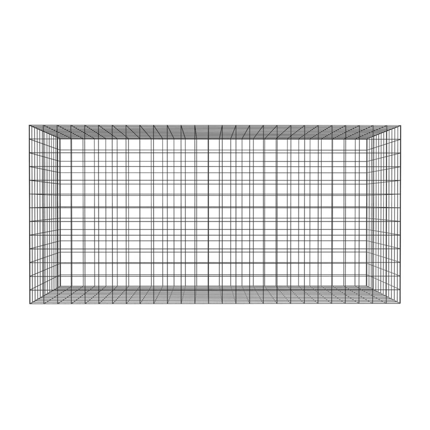L202.5cm-D97.5cm-H97.5cm-Welded-Gabion-front