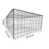 L97.5cm-D97.5cm-H45cm-Gabion-Wall-Kit-diagonal-with-measurements