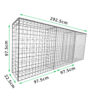 L292.5cm-D22.5cm-H97.5cm-Gabion-Wall-Kit-diagonal-with-measurements