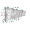 L487.5cm-D45cm-H97.5cm-Gabion-Wall-Kit-diagonal-with-measurements