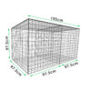 L195cm-D97.5cm-H97.5cm-Gabion-Wall-Kit-diagonal-with-measurements