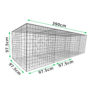 L390cm-D97.5cm-H97.5cm-Gabion-Wall-Kit-diagonal-with-measurements