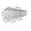 L487.5cm-D97.5cm-H97.5cm-Gabion-Wall-Kit-diagonal-with-measurements