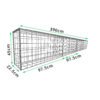 L390cm-D22.5cm-H45cm-Gabion-Wall-Kit-diagonal-with-measurements