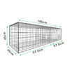 L195cm-D45cm-H45cm-Gabion-Wall-Kit-diagonal-with-measurements