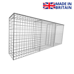 L292.5cm-D22.5cm-H97.5cm-Gabion-Wall-Kit-diagonal-made-in-britain