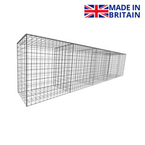 L487.5cm-D45cm-H97.5cm-Gabion-Wall-Kit-diagonal-made-in-britain