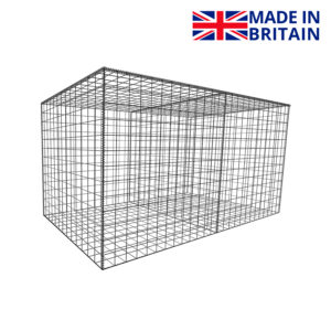 L195cm-D97.5cm-H97.5cm-Gabion-Wall-Kit-diagonal-made-in-britain