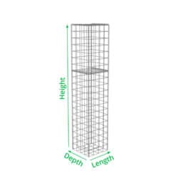 pillar-length-depth