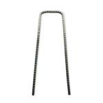 7mm Dia x 15cm Long Galvanised U Pins (Pack of 100)