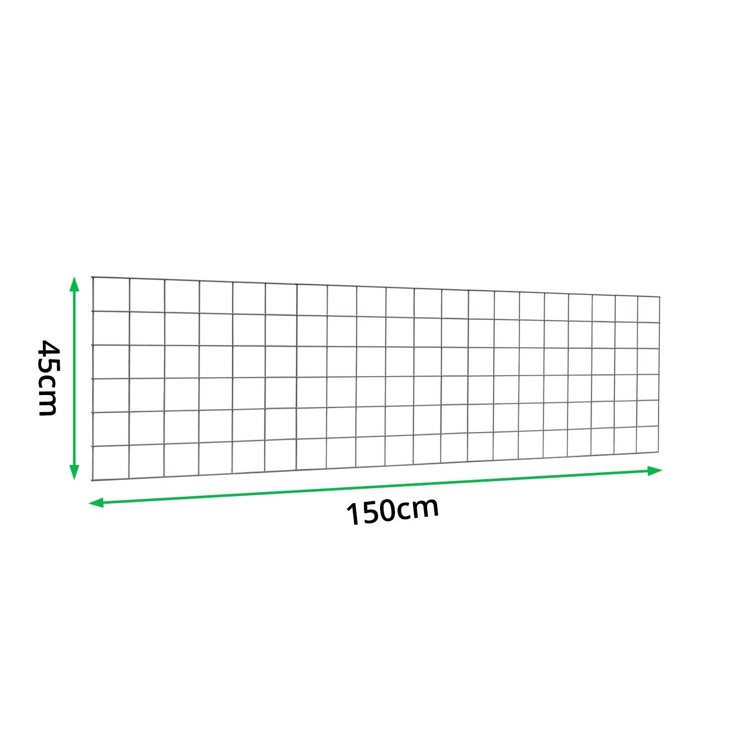 PVC-L150cm-x-H45cm-Welded-Gabion-Panel-(3.2mm-dia)-measurements