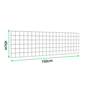 PVC-L150cm-x-H45cm-Welded-Gabion-Panel-(4.3mm-dia)-measurements