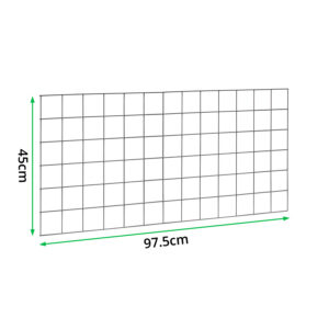 PCV-L97.5cm-x-H45cm-Welded-Gabion-Panel-(3.2mm-dia)-measurements