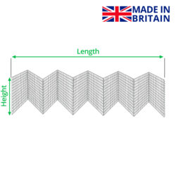 foldable-flexible-freestanding-dog-fence-measurements