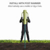 install-post-with-rammer-pvc