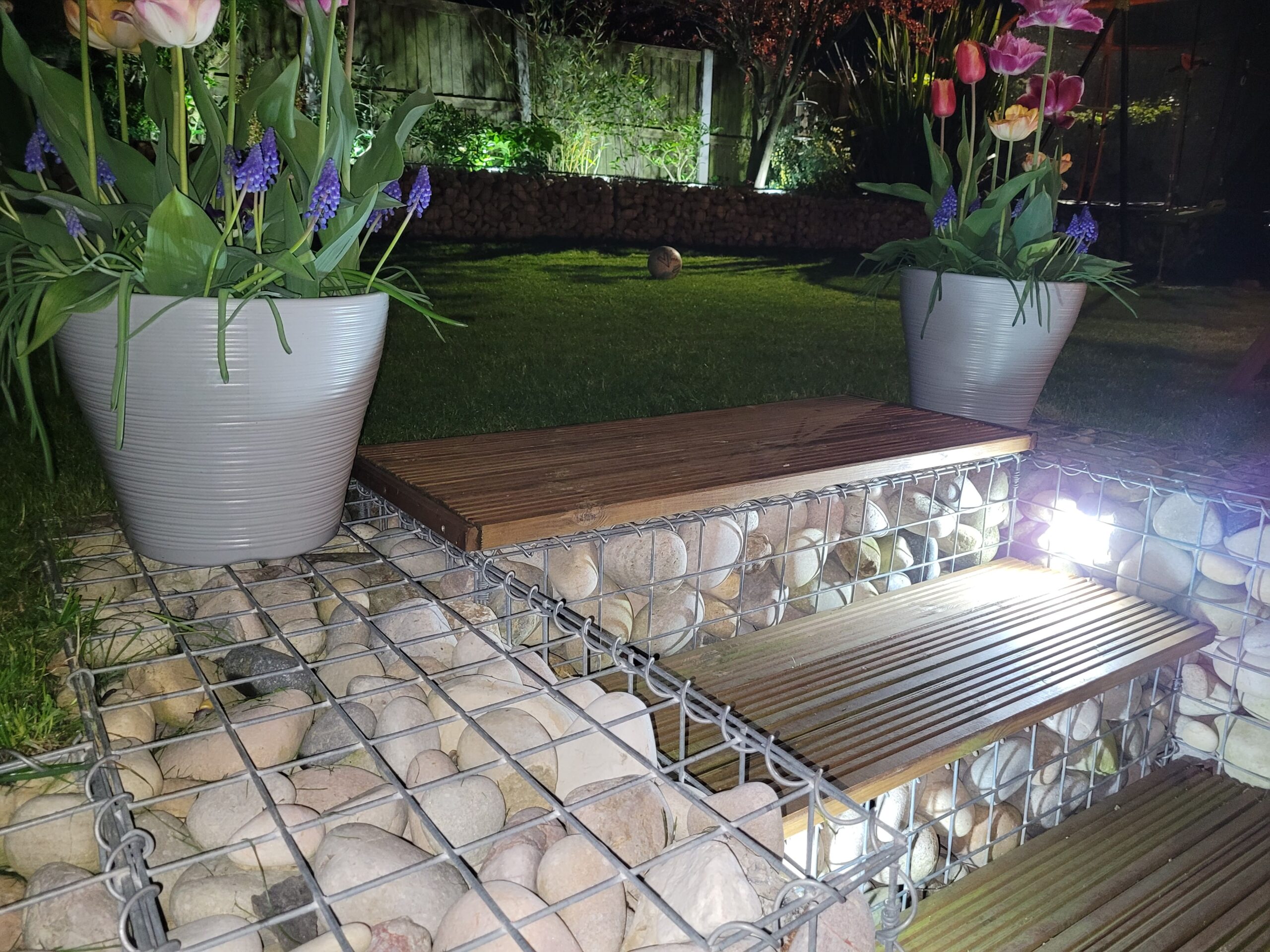 gabion-steps-at-night