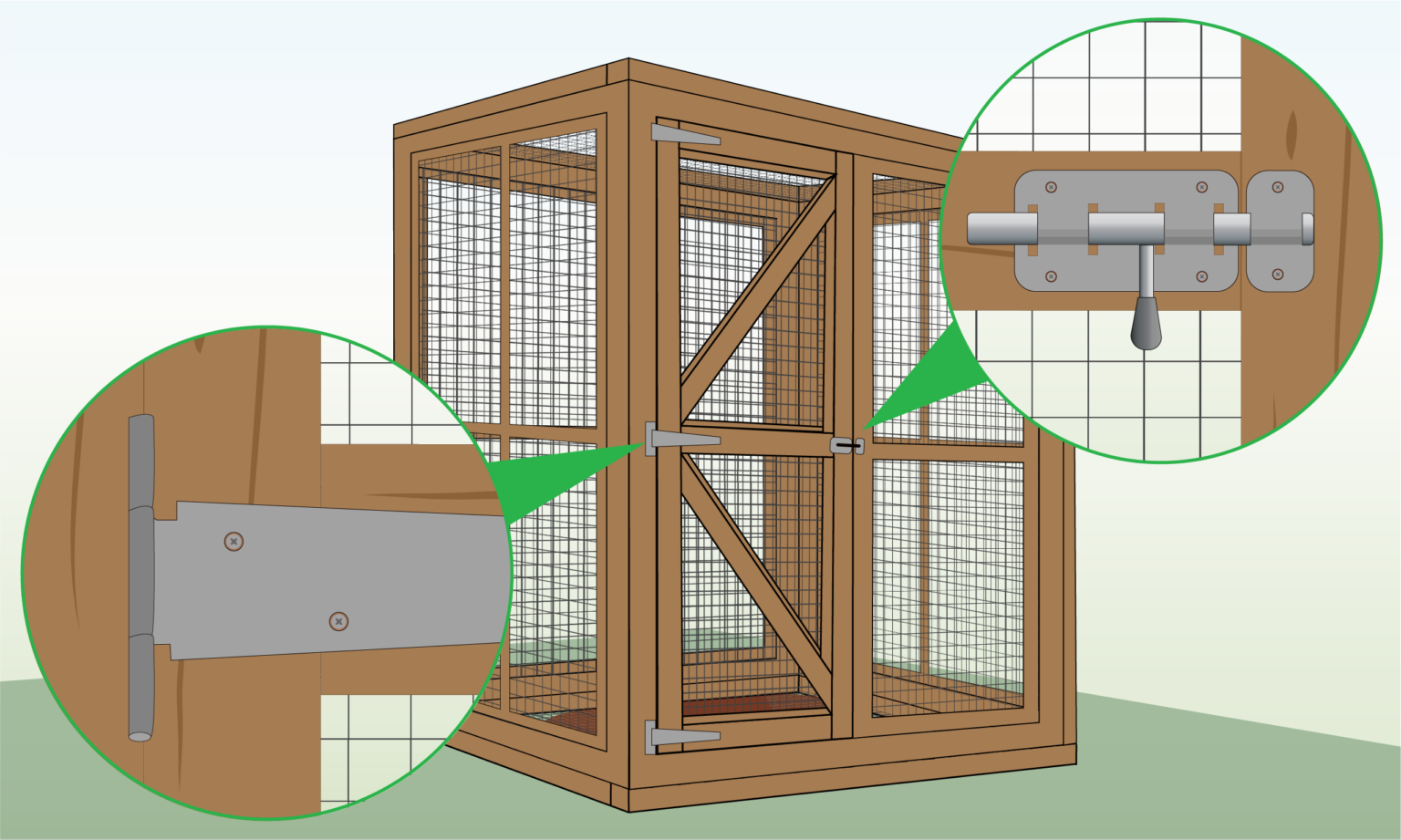 Aviary Mesh (Large Stock) NEXT DAY DELIVERY | Wire Fence