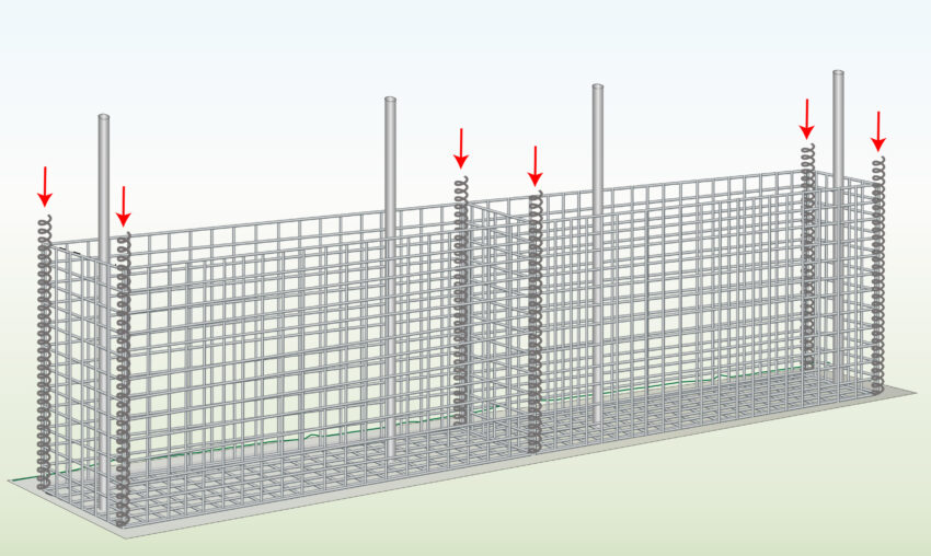Gabion Fence Installation (STEP BY STEP) | Wire Fence