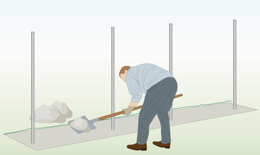 Gabion Fence Installation (STEP BY STEP) | Wire Fence