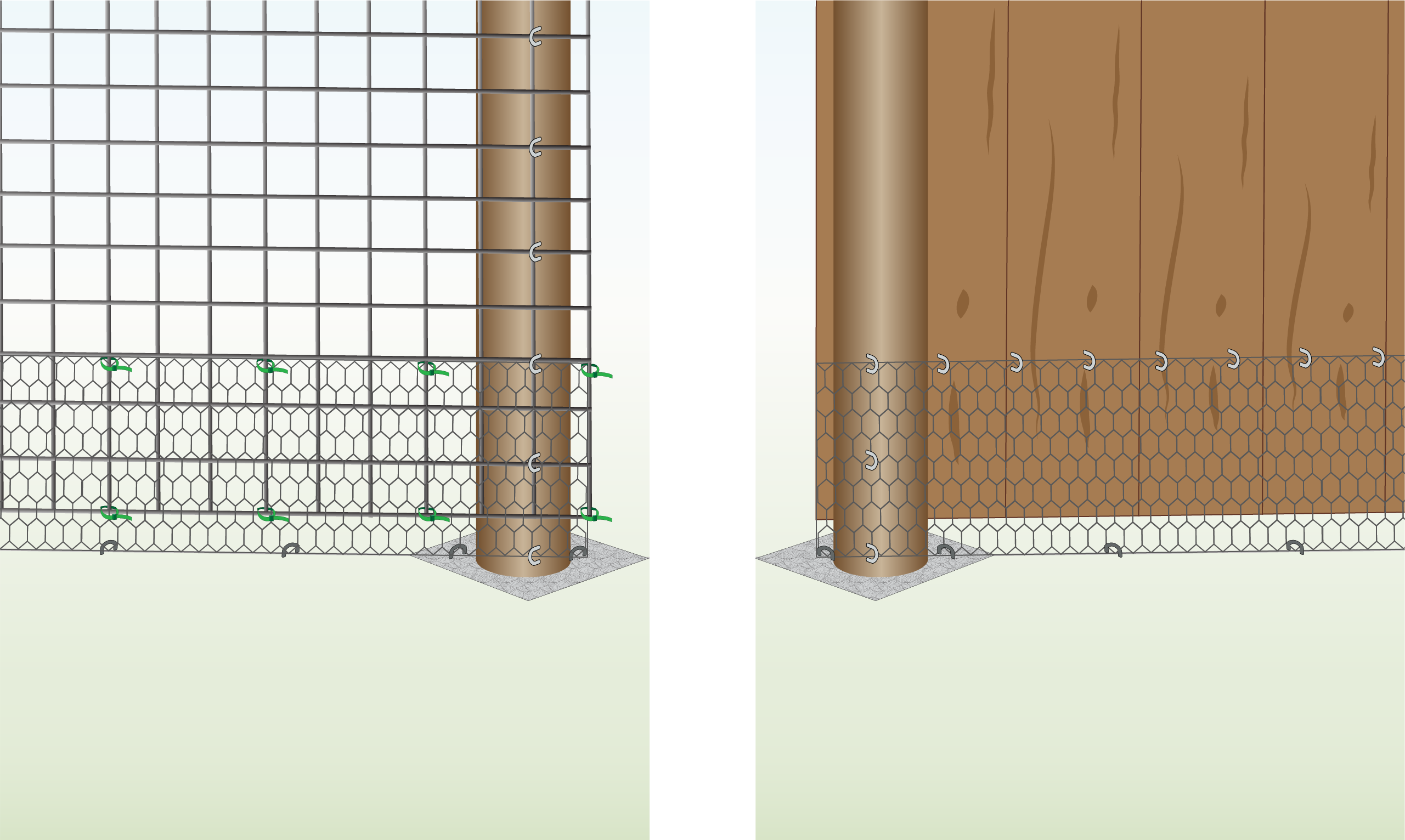 How to Attach Chicken Wire to Bottom of Fence (Step by Step)