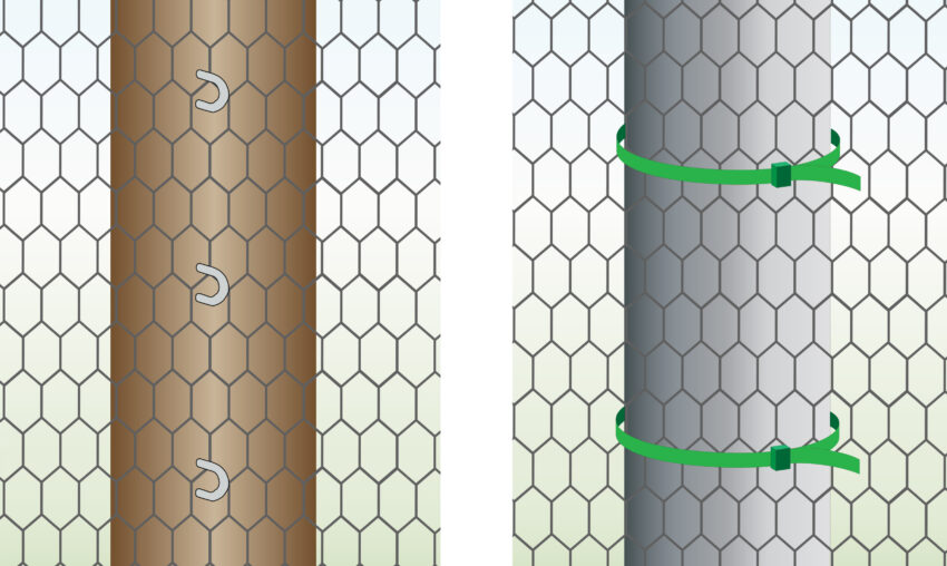 How to Attach Chicken Wire to Bottom of Fence (Step by Step)