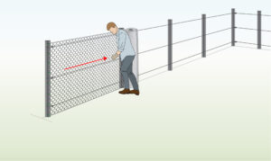 Chicken Wire Behind Rope Rails How to Build a Chicken Wire Garden Fence (Step by Step)