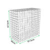 L97.5cm-x-D45cm-x-H97.5cm-Welded-Gabion-measurements