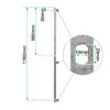 galv-stretcher-bar-diagram-180cm