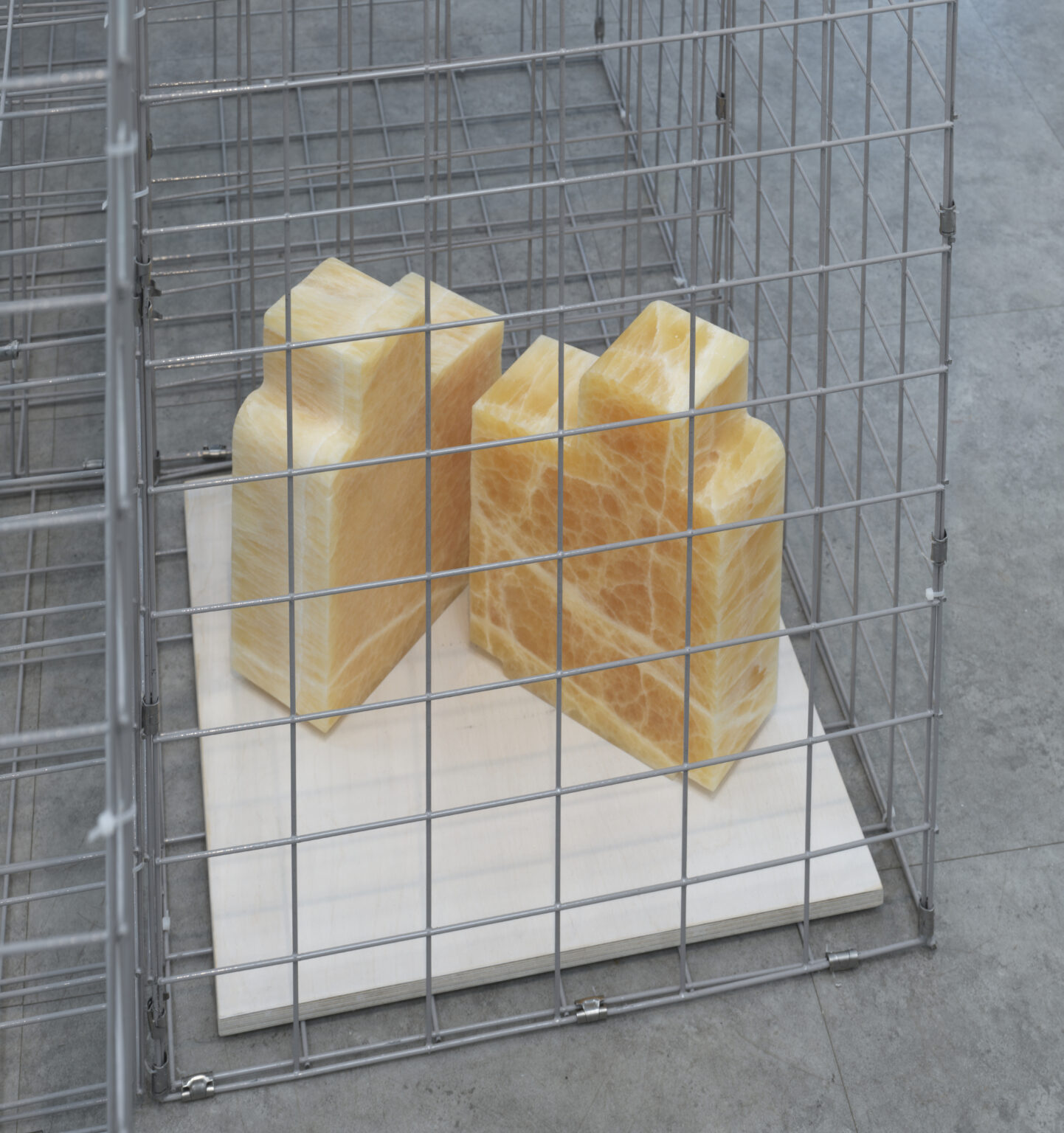 art-work-in-gabion-cage