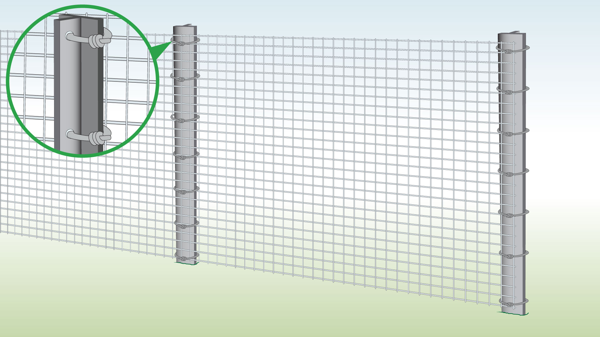 attach-welded-wire-mesh-to-t-posts-wire-ties