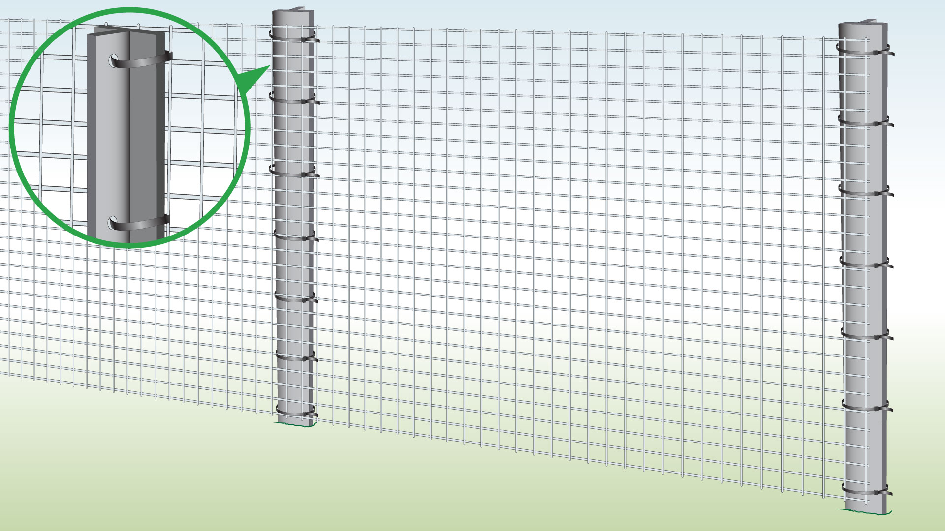 attach-welded-wire-mesh-to-t-posts