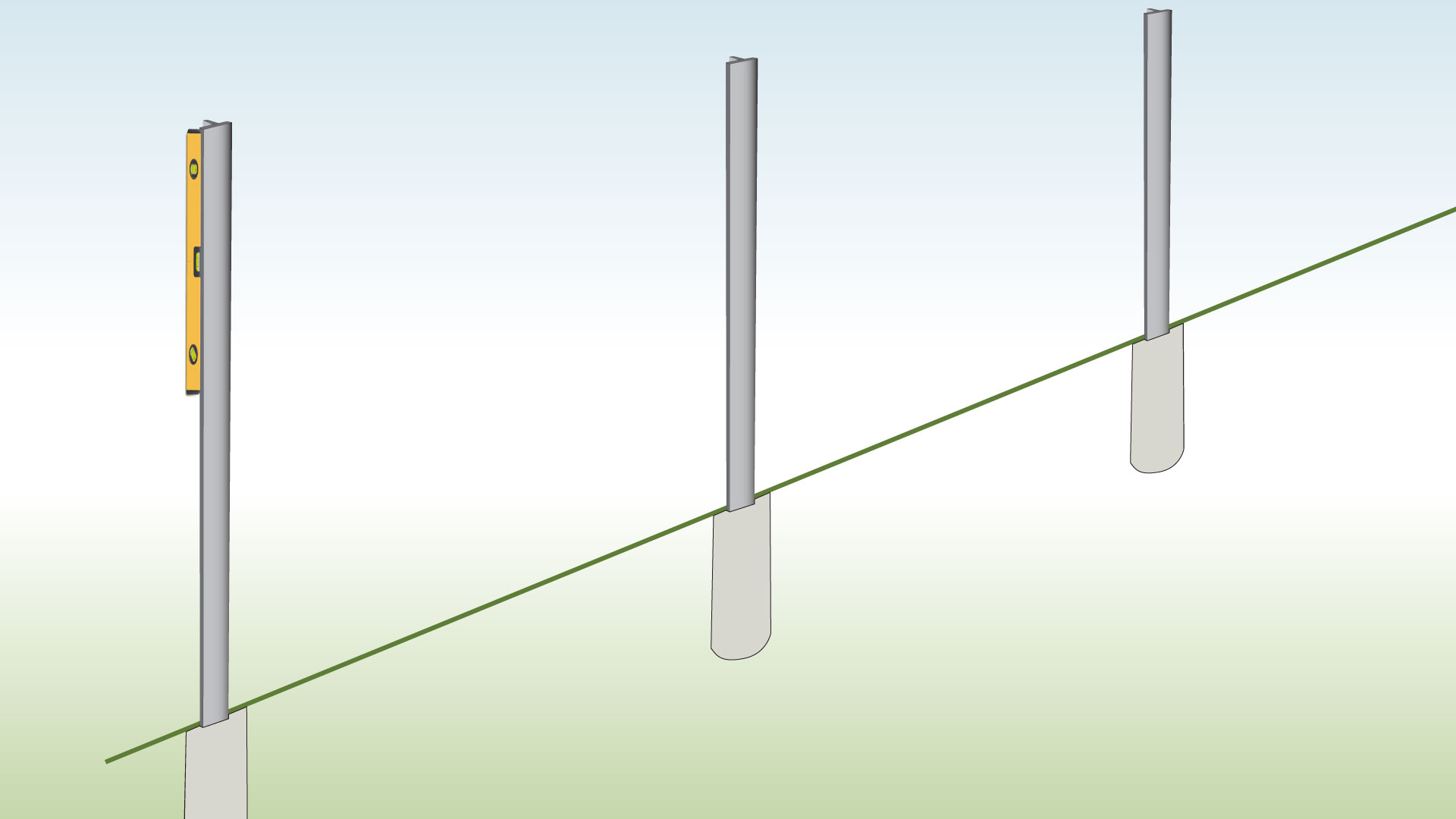 cement-t-posts-in