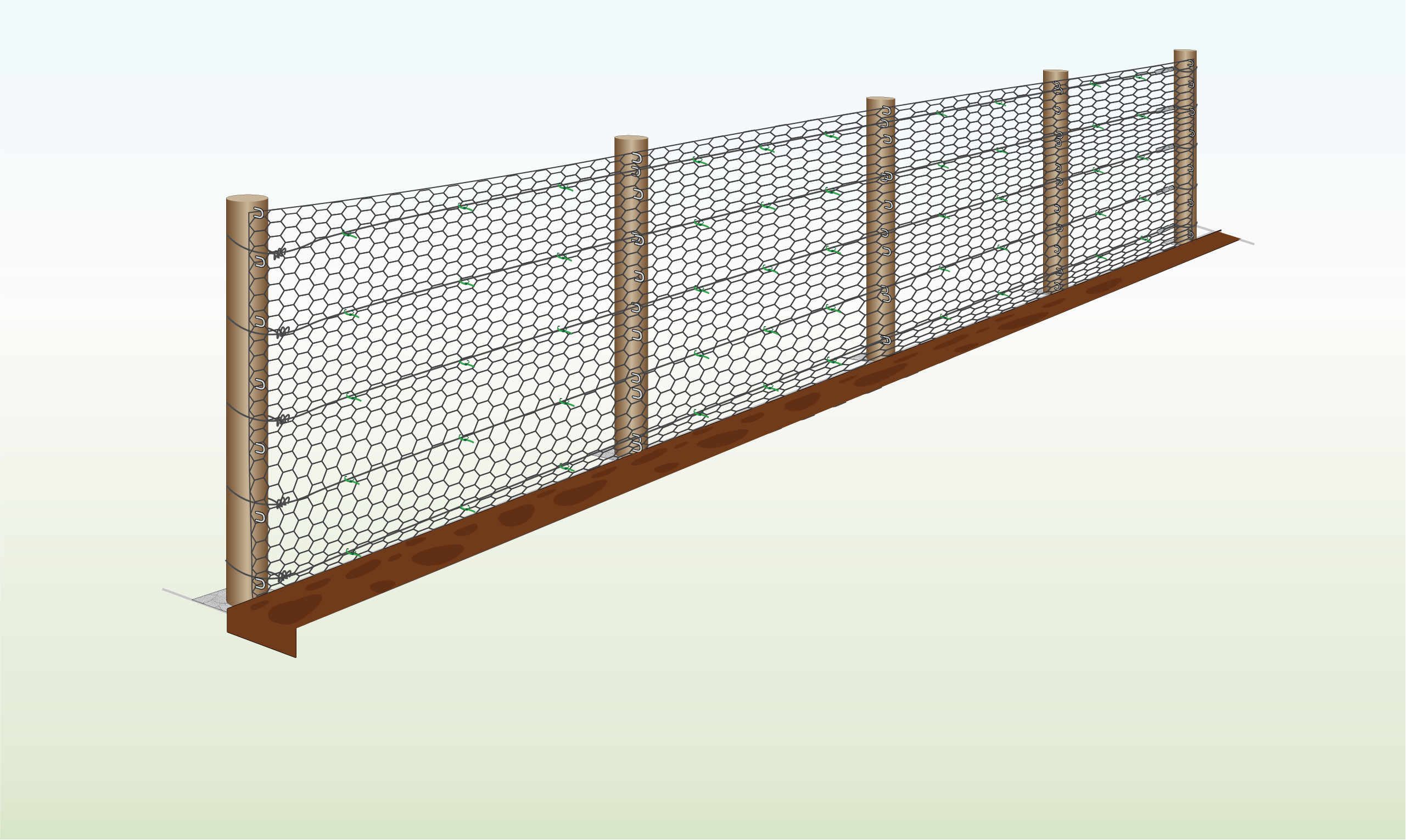 cover-trench-near-poultry-mesh