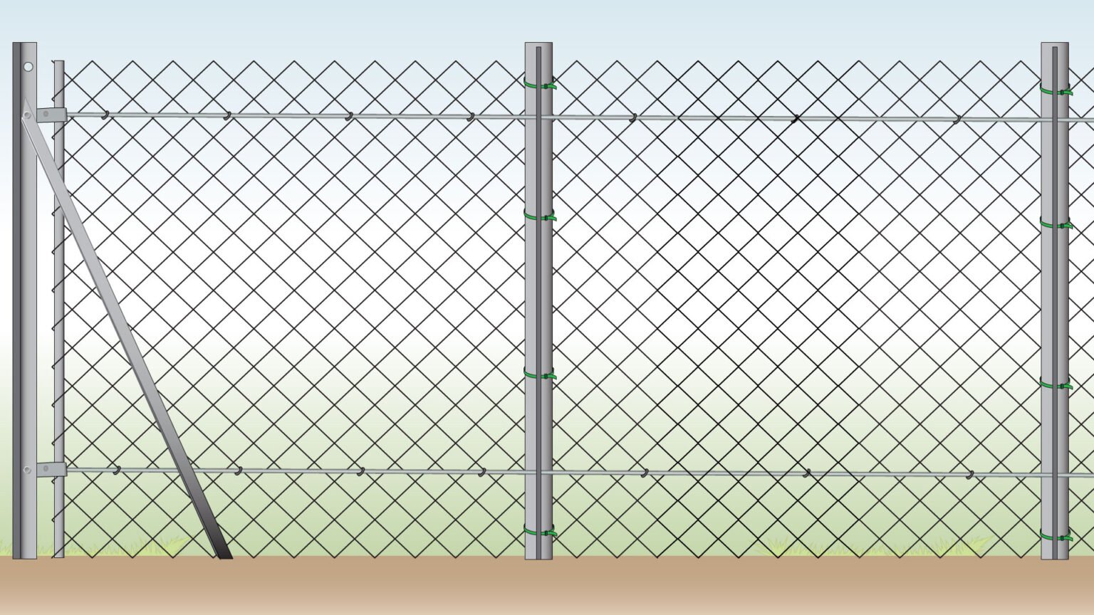 fixed-chain-link-fence