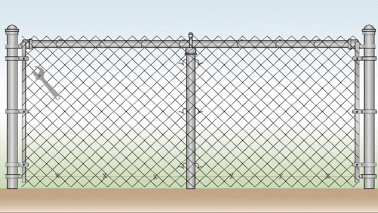 remove-chain-link-fence
