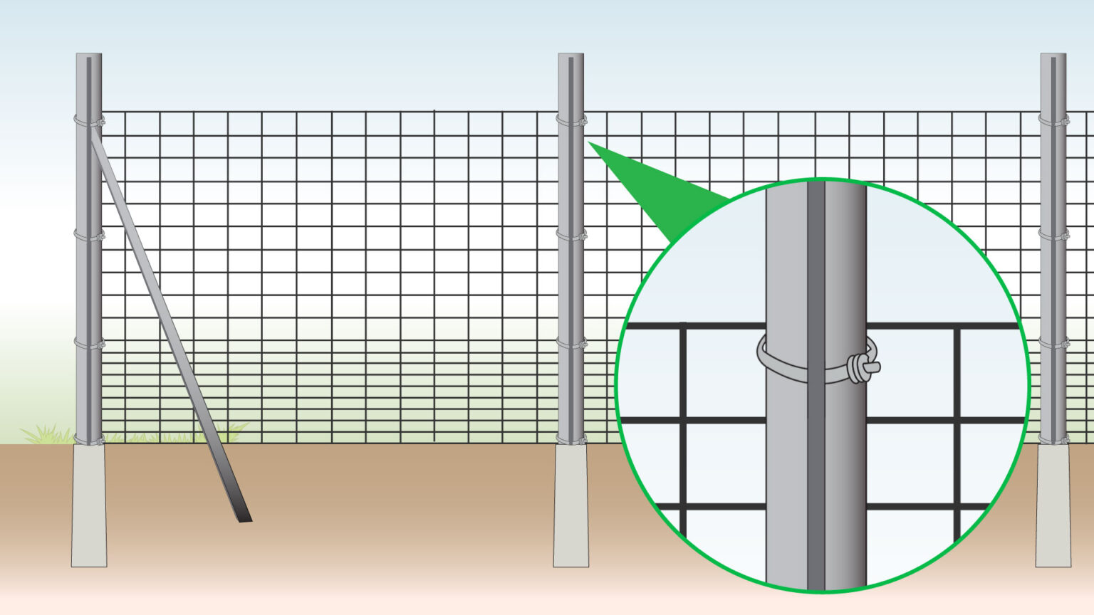 attach-stock-fence-to-middle-post